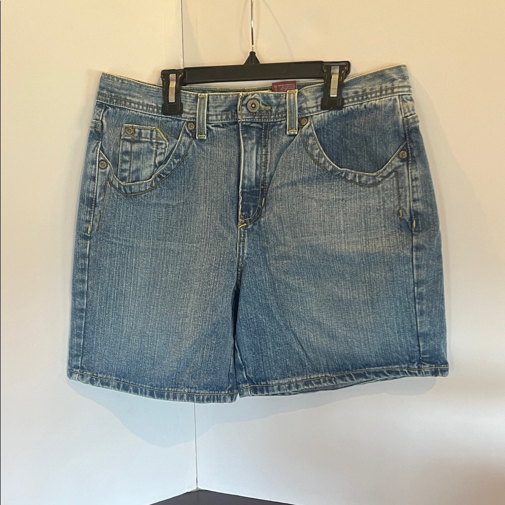 Faded Glory Light Blue Denim Jean Shorts